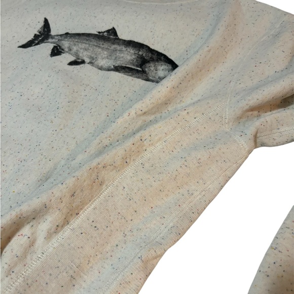 Unique fish print sweatshirt. EUC size xxl - Picture 3 of 7